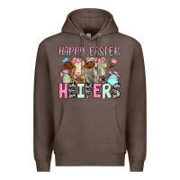 Coffee Happy Easter Heifers Premium Hoodie - OliviaCreatesArt