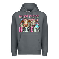 Rock Happy Easter Heifers Premium Hoodie - OliviaCreatesArt