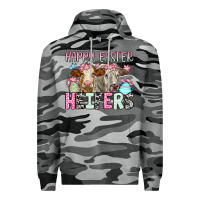 Slate Camo Happy Easter Heifers Premium Hoodie - OliviaCreatesArt
