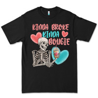 Kinda Broke Kinda Bougie Premium Tee | Teevron