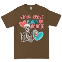 Cacao kinda broke kinda bougie Premium Tee - MaliasSmallBusiness