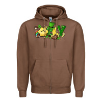 Chestnut lucky pet  St. Patrick's Zipper Hoodie - HowdyJamesFarm