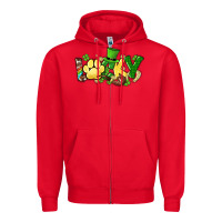 Red lucky pet  St. Patrick's Zipper Hoodie - HowdyJamesFarm