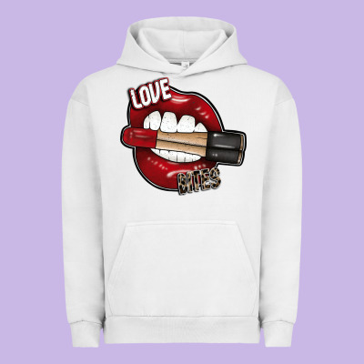 Love Bites Urban Hoodie Designed By Sublimationcraftshop