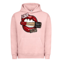 Pigment Salmon Love Bites Urban Hoodie - SublimationCraftShop