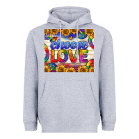 Heather Grey Western Choose Love Tumbler Heavyweight Hoodie - BundleAndBundleShop