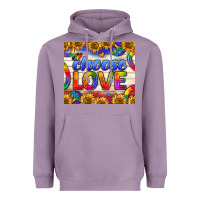Western Choose Love Tumbler Heavyweight Hoodie | Teevron