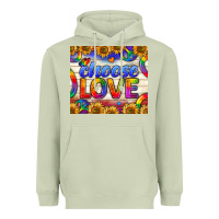 Matcha Western Choose Love Tumbler Heavyweight Hoodie - BundleAndBundleShop