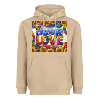 Mushroom Western Choose Love Tumbler Heavyweight Hoodie - BundleAndBundleShop