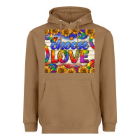 Toasted Coconut Western Choose Love Tumbler Heavyweight Hoodie - BundleAndBundleShop