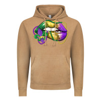 Vintage Camel mardi gras lips Vintage Hoodie - LillyAllenDesigns