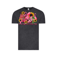 Vintage Black in october we wear pink Vintage Tee - LillyAllenDesigns
