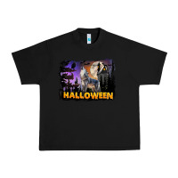 Black Halloween Wolf Urban Heavy Tee - LillyAllenDesigns