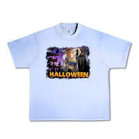 Grape Ice Halloween Wolf Urban Heavy Tee - LillyAllenDesigns