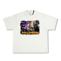 Pistachio Halloween Wolf Urban Heavy Tee - LillyAllenDesigns