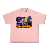 Salmon Halloween Wolf Urban Heavy Tee - LillyAllenDesigns