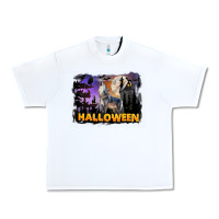 White Halloween Wolf Urban Heavy Tee - LillyAllenDesigns
