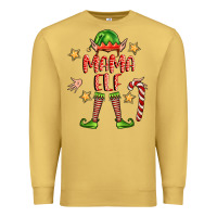 Antique Gold mama elf Premium Sweatshirt - FaDigitalArtStudio