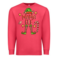 Cardinal mama elf Premium Sweatshirt - FaDigitalArtStudio