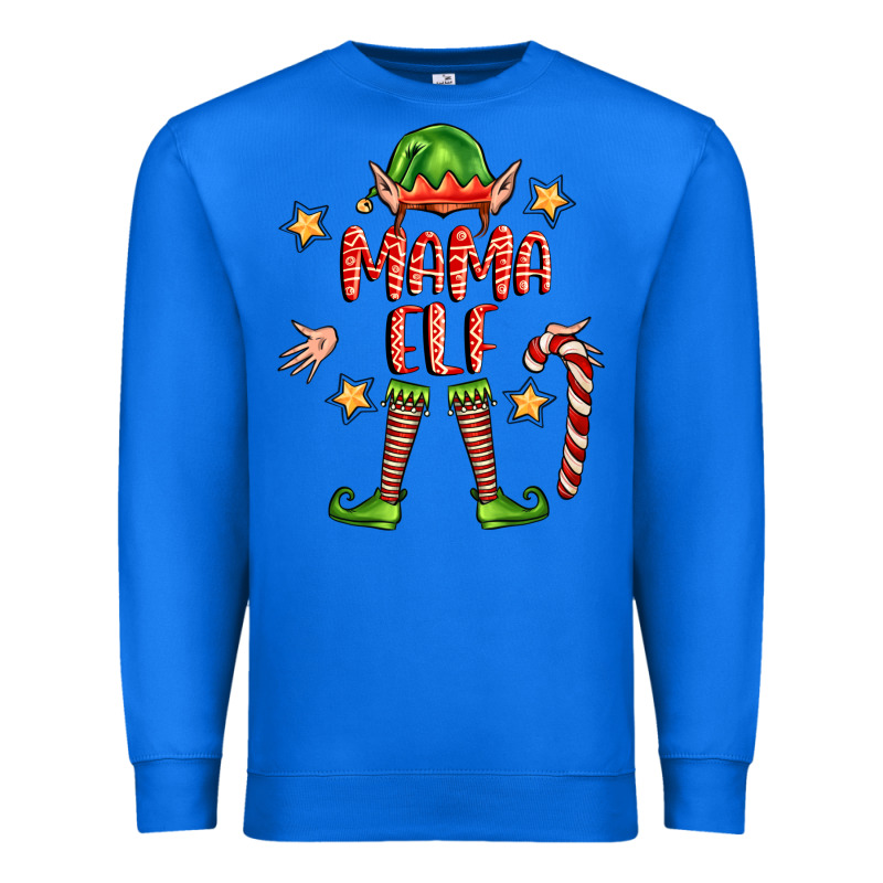 Mama Elf Premium Sweatshirt by FaDigitalArtStudio | Teevron