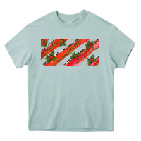 Arona leopar and cowhide with mistletoe Heavy Core Tee - AdoDesignShop