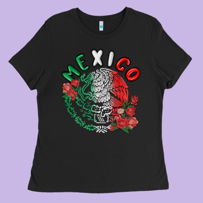 Mexico Ladies Tee Designed By Maliassmallbusiness