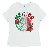 White mexico Ladies Tee - MaliasSmallBusiness