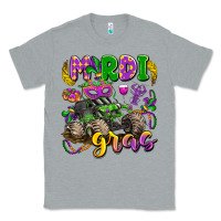 Heather Grey mardi gras monster truck Classic Tee - LillyAllenDesigns