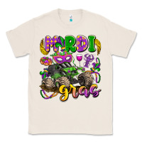 Natural mardi gras monster truck Classic Tee - LillyAllenDesigns