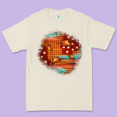 Fall Patch Premium Tee Designed By Jahusdesignshop