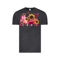 Vintage Black tackle cancer Vintage Tee - LillyAllenDesigns