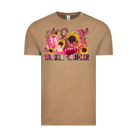 Vintage Coffee tackle cancer Vintage Tee - LillyAllenDesigns