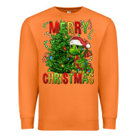 Carrot merry christmas dragon Premium Sweatshirt - FaDigitalArtStudio
