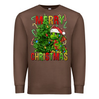 Chestnut merry christmas dragon Premium Sweatshirt - FaDigitalArtStudio