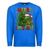 True Royal merry christmas dragon Premium Sweatshirt - FaDigitalArtStudio