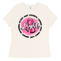 Bone fight breast cancer Ladies Tee - MaliasSmallBusiness