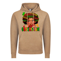 Vintage Coffee god says i am juneteenth kid Vintage Hoodie - LillyAllenDesigns