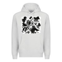 Dove Grey cowhide 5 Premium Hoodie - RanaPortraitStore