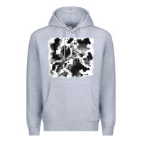Heather Grey cowhide 5 Premium Hoodie - RanaPortraitStore