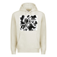 Oatmeal Heather cowhide 5 Premium Hoodie - RanaPortraitStore