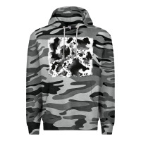 Slate Camo cowhide 5 Premium Hoodie - RanaPortraitStore