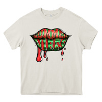 Cream summer vibes watermelon lips Heavy Core Tee - Jasminsmagicworld