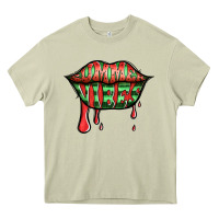 Mossy summer vibes watermelon lips Heavy Core Tee - Jasminsmagicworld