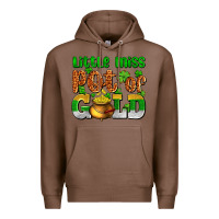 Chestnut St. Patrick's little miss pot of gold Premium Hoodie - OliviaCreatesArt