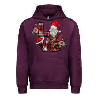 Mauve Wine Love Gnome Urban Hoodie - SublimationCraftShop