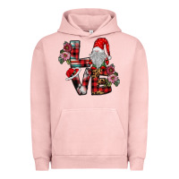 Pigment Salmon Love Gnome Urban Hoodie - SublimationCraftShop
