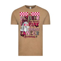 Vintage Coffee pink ghost breast cancer awareness Vintage Tee - LillyAllenDesigns