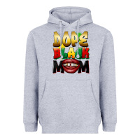 Heather Grey dope black mom Heavyweight Hoodie - FaDigitalArtStudio