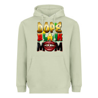 Matcha dope black mom Heavyweight Hoodie - FaDigitalArtStudio