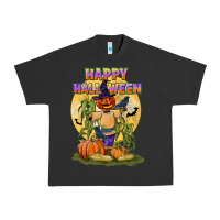 Pigment Black happy halloween Urban Heavy Tee - LillyAllenDesigns